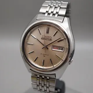 Vintage 1975 Seiko 5 Actus 7019-7060 Champagne Dial JDM Automatic Watch - $75