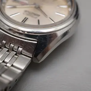 Vintage 1975 Seiko 5 Actus 7019-7060 Champagne Dial JDM Automatic Watch - $75