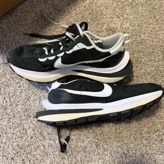 Sacai Vaporwaffle Black White Size 11