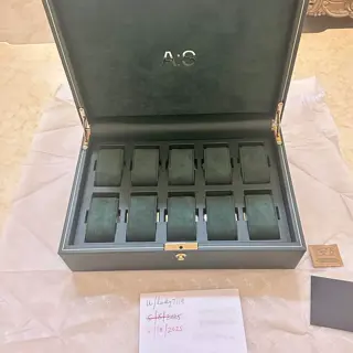 WOLF Analog/Shift 10 pc Watch Box, BNIB!!