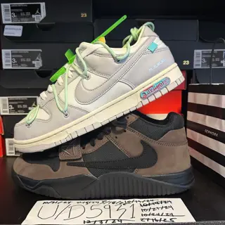 SZ 10 Off White, Travis Scott, NB $100-390 shipped.