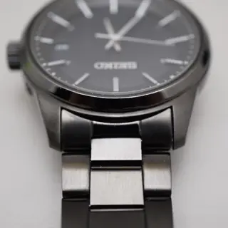 Seiko Selection SBTM257 7B24 Black Tone Radio Wave JDM Solar Quartz Watch - $120