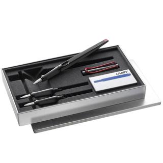 LAMY joy black Fountain Pen black set with 3 different nibs (1.1/1.5/1.9 mm)