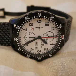 Damasko DC67 Si Black Chronograph