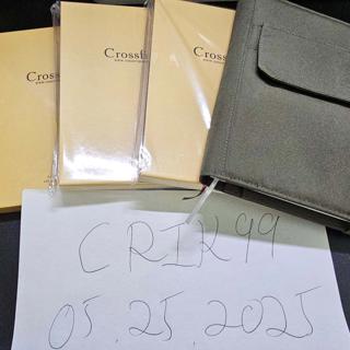 Nanami Paper Seven Seas [Tomoe River] paper CROSSFIELD A5 Grid Journal (4x), Lihit Lab A5 Smart Fit Cover condura fabric