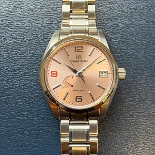 Grand Seiko SBGA371 Pink Sunburst Spring Drive, Japan Only Limited Edition 😃🩷