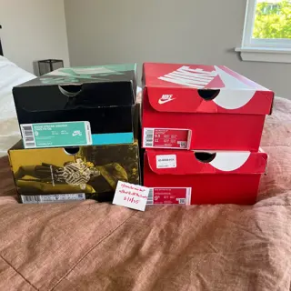 DS Jordan X Union LA x BBS Summer of 96 (9.5), VNDS Air Max 90 Duck Camo Orange (9.5), VNDS Air Max 97 Nintendo 64, & SB Janoksi Beach 9 $BELOW COMPS! Prices below