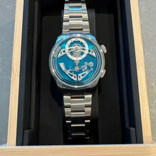 Christopher Ward C1 Dragonlyn”Boutique Edition” Bel Canto Chime Watch + Addtl Strap LNIB