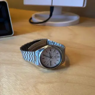 Seiko SNXF05 - Graph Paper - and Linen Melange Perlon Strap bonus [Excellent condition | $120 shipped CONUS]