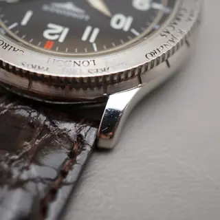 Longines L2.611.4 Swissair GMT World Timer Avigation Swiss Automatic Watch - $695