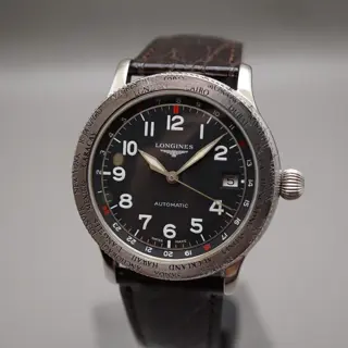 Longines L2.611.4 Swissair GMT World Timer Avigation Swiss Automatic Watch - $695