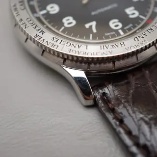 Longines L2.611.4 Swissair GMT World Timer Avigation Swiss Automatic Watch - $695