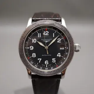 Longines L2.611.4 Swissair GMT World Timer Avigation Swiss Automatic Watch - $695