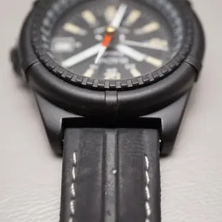 Vintage 1980s Bulova 11809 Ocean Timer Black Compass Swiss Automatic Watch - $395