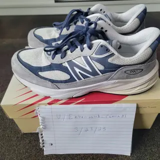 New Balance 990V6 Grey Day 9M