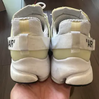 size 11 off-white Nike presto white and black - $500 for both shipped