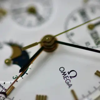 Omega Speedmaster Moonphase Two Tone
