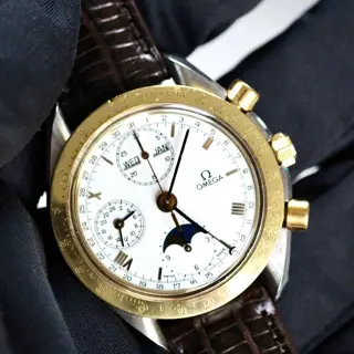 Omega Speedmaster Moonphase Two Tone