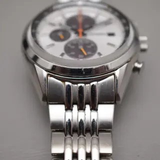 Citizen Eco-Drive CA0450-57A Panda Dial JDM Solar Quartz Chronograph Watch - $195