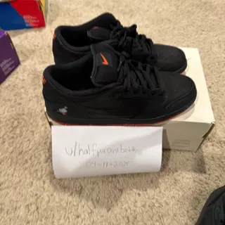 Nike SB Dunk Black Pigeon size 10.5m. Rep box $375 shipped and invoiced