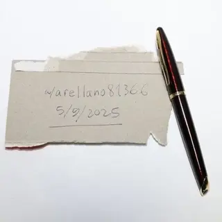 [CONUS] Waterman Carene Fountain Pen Amber Fine nib (B+ condition)