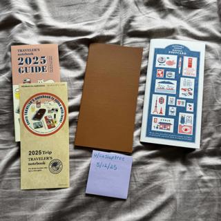 New Traveler's Tokyo Refill Postcard and 2025 Mid-Year Start Weekly Vertical Planner