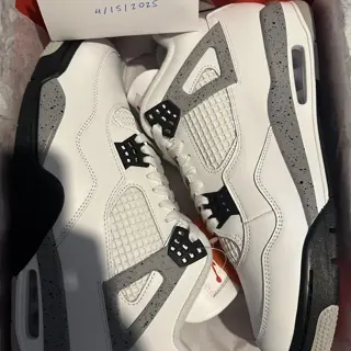 AJ4 White cement 2025 Size 11 $420