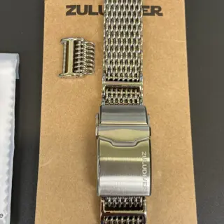 ZULUDIVER 20mm Shark Mesh Bracelet