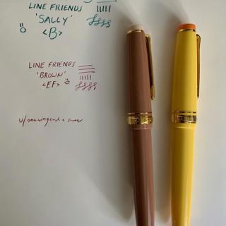 Sailor Pro Gear Slim - Line Friends ‘Sally’ and ‘Brown’