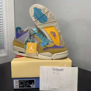 Jordan 4 Union Sz9 used og all $160 price reduction