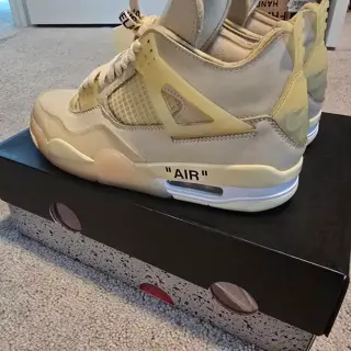 Off-White x Jordan 4 Men's size 8 | OG all | $440 shipped & invoiced..and Jordan 1 'New Chapter' Size 7.5 | OG all | $130 shipped & invoiced