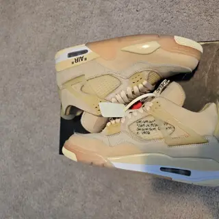 Off-White x Jordan 4 Men's size 8 | OG all | $440 shipped & invoiced..and Jordan 1 'New Chapter' Size 7.5 | OG all | $130 shipped & invoiced