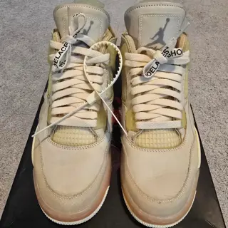 Off-White x Jordan 4 Men's size 8 | OG all | $440 shipped & invoiced..and Jordan 1 'New Chapter' Size 7.5 | OG all | $130 shipped & invoiced