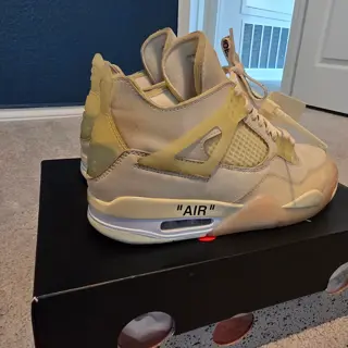 Off-White x Jordan 4 Men's size 8 | OG all | $440 shipped & invoiced..and Jordan 1 'New Chapter' Size 7.5 | OG all | $130 shipped & invoiced