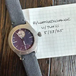 Cedric Bellon CB01 Titanium - Indigo Purple - LE of only 10 worldwide