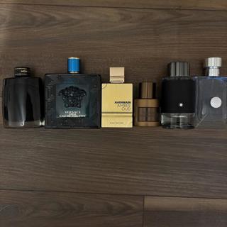 several bottles (bottle)