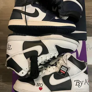 Jordan 1 Midnight Navy, Supreme Dunk High