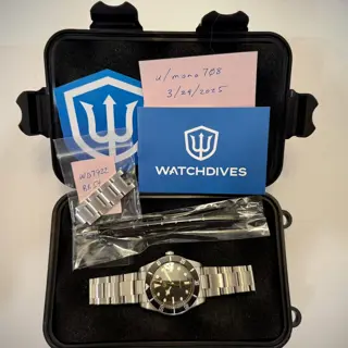WatchDives WD7922 37mm VH31 |  Like New+
