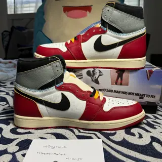 DS Jordan 1 Union Chicago Shadow Sz 10.5 $375 shipped