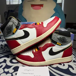 DS Jordan 1 Union Chicago Shadow Sz 10.5 $375 shipped