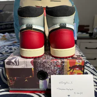 DS Jordan 1 Union Chicago Shadow Sz 10.5 $375 shipped