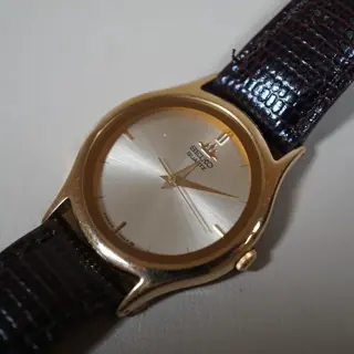 Seiko 5Y91-6020 Gold Tone Champagne Dial Ladies Watch - $85