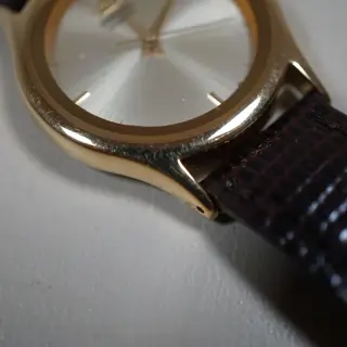 Seiko 5Y91-6020 Gold Tone Champagne Dial Ladies Watch - $85