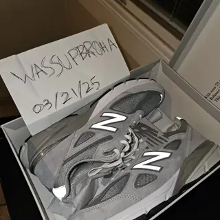 New Balance 990v4 'U990GR4' Grey/silver Size 11 -$110 shipped plus Paypal fee BRAND NEW