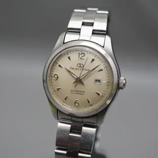 Vintage Orient Star NR0R-00 CS Champagne Explorer Automatic Ladies Watch READ - $95