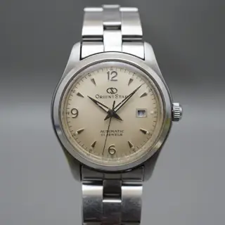 Vintage Orient Star NR0R-00 CS Champagne Explorer Automatic Ladies Watch READ - $95