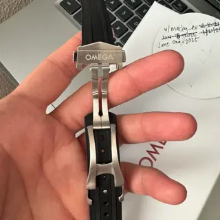 LNIB Omega SMP300 Deployant + Rubber strap