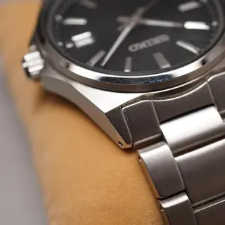 Seiko Selection SBTH005 6N52 S-Series Black Dial Quartz Watch - $125