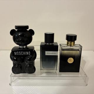 YSL Y, Moschino, Versace (Bottle)