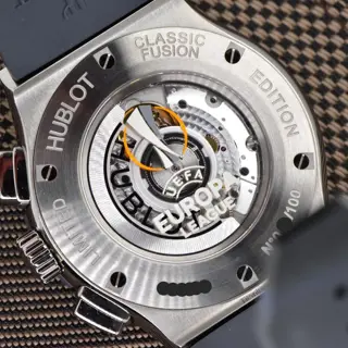 Hublot Classic Fusion Chronograph Europa League LE 521.NQ.7029.RX.UEL17 B&P